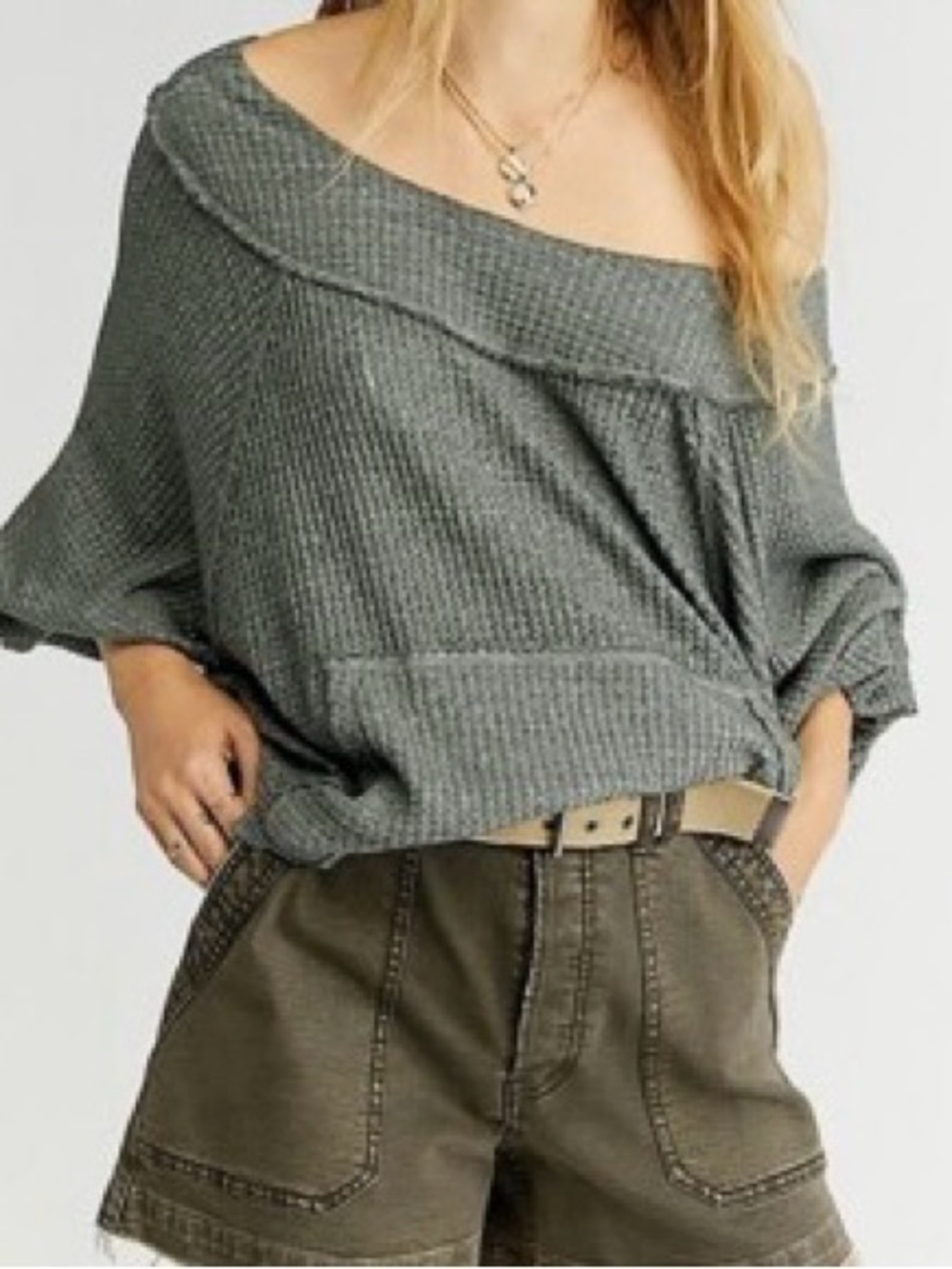 NWT Free People Westend Thermal